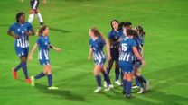 אסא ת''א חוגגת את השער הראשון במשחק (צילום מסך: ההתאחדות לכדורגל)