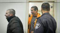 יצחק אברג'יל בבית המשפט. ארכיון. (צילום: פלאש90)
