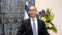 נגיד בנק ישראל, פרופ' אמיר ירון, בטקס המינוי שנערך בבית הנשיא. 24 בדצמבר 2018 (דוברות בנק ישראל)