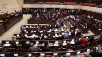 ההצבעה על פיזור הכנסת בקריאה ראשונה (יצחק הררי / דוברות הכנסת).
