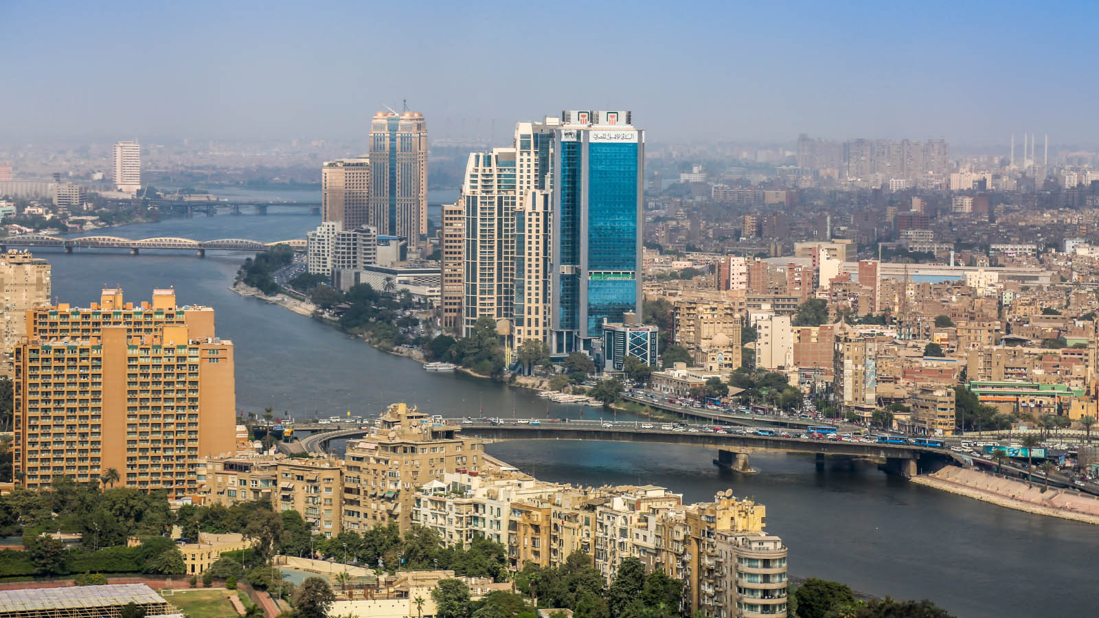 נהר הנילוס עובר בקהיר. (צילום: George Nazmi Bebawi / Shutterstock.com)
