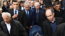הלווייתו של משה ארנס ז"ל., 8 בינואר 2019. (צילום: מארק ניימן /לע"מ)