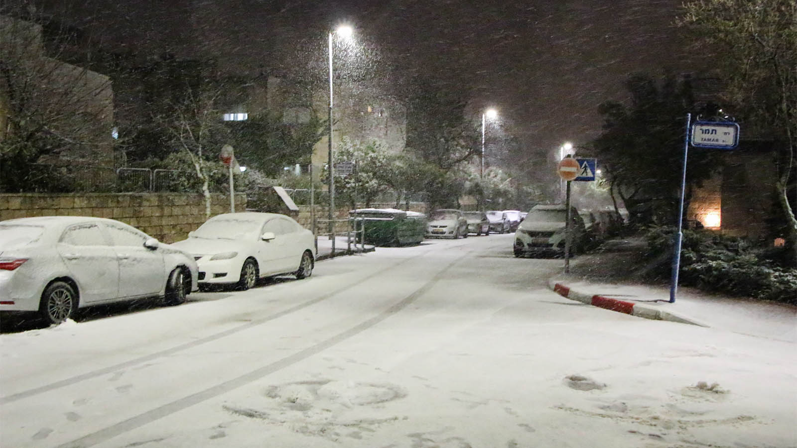 שלג באפרת הערב (צילום: גרשון אלינסון/פלאש90) שלג באפרת הערב (צילום: גרשון אלינסון/פלאש90)