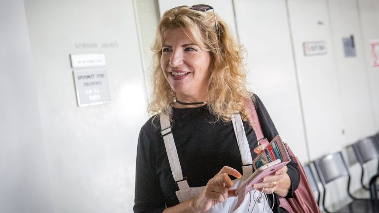העיתונאית הדס שטייף (צילום: מרים אלסטר/פלאש90)