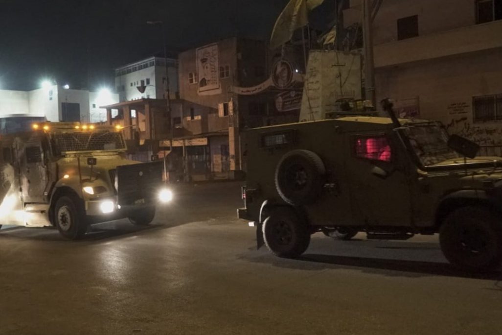 כוחות צה"ל בכפר אל מועייר, בו נהרג פלסטיני בעימותים עם מתנחלים. (צילום: אתר צה"ל)