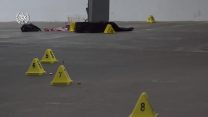 זירת החיסול ברמת גן. 26 בפברואר 2019 (צילום: דוברות המשטרה)