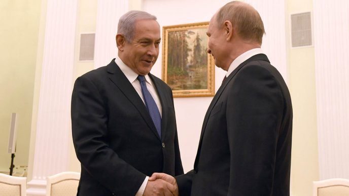 ראש הממשלה בנימין נתניהו נפגש עם נשיא רוסיה ולדימיר פוטין בקרמלין במוסקבה (צילום: חיים צח / לע&quot;מ).