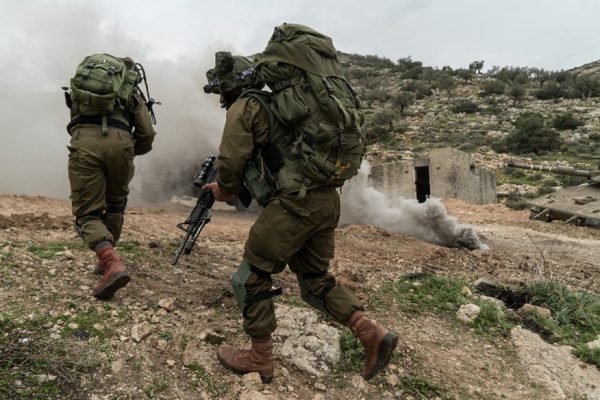 חיילי גדוד נצח יהודה באימון. ארכיון למצולמים אין קשר לכתבה (צילום: דו"צ)