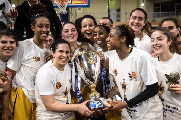 אליצור רמלה מחזיקת גביע המדינה בכדורסל לעונת 2018/19 (איגוד בכדורסל בישראל)
