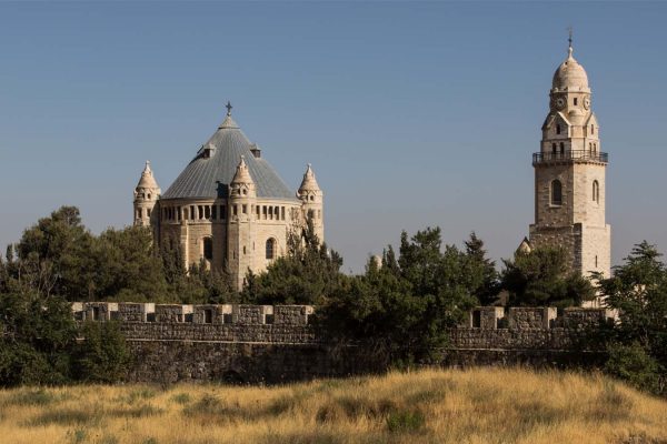 .כנסיית דורמיציון בירושלים (צילום: פלש 90)