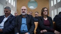 חברי הכנסת של בל"ד-רע"מ בדיון על פסילת הרשימה לכנסת ה-21 14 במרץ 2019. (הדס פרוש/פלאש90)