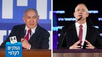 גנץ ונתניהו (תומר ניוברג / יונתן זינדל / פלאש90)