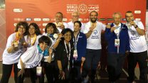 משלחת ישראלית לספיישל אולימפיקס באבו דאבי (צילום: ספיישל אולימפיקס ישראל)