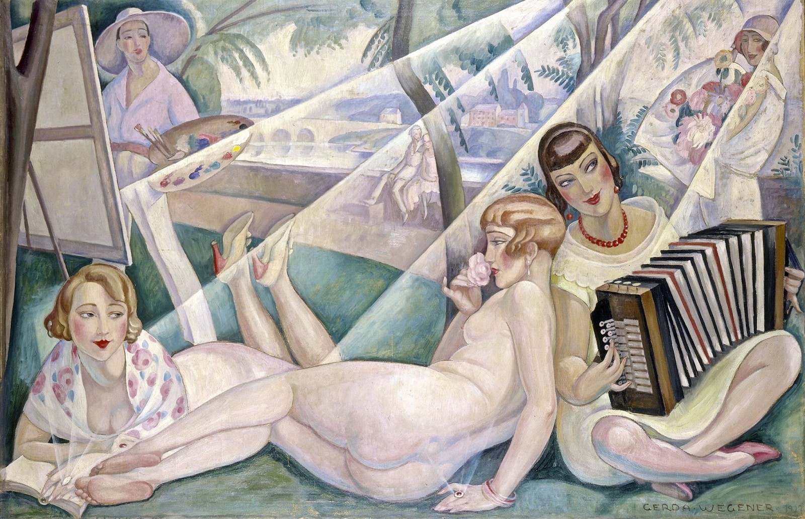 יום קיץ אחד, גרדה וגנר, 1927