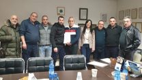 הסכם קיבוצי חדש במפעל טק ג'ט לייצור להבי מטוסים (צילום: דוברות ההסתדרות)