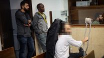 החשוד במעורבות ברצח יסמין רז ז"ל מובא להארכת מעצר בבית משפט השלום בתל אביב 1 באפריל 2019 (צילום: פלאש90)