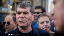 גבי אשכנזי, במהלך קמפיין הבחירות של כחול-לבן. 5 באפריל 2019. (יונתן זינדל/פלאש90)