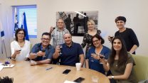 חתימת ההסכם הקיבוצי החדש בחברת שיכון ובינוי-סולל בונה (צילום: אגף הדוברות בהסתדרות)