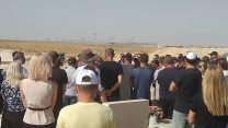 לוויתו של סרגי סמיונוב ז"ל (צילום: ניצן צבי כהן).