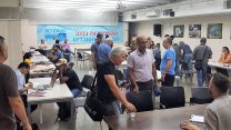 יריד תעסוקה מיוחד למפוטרי חרסה נערך בב"ש ב12 ביוני 2019. (קרדיט: דוברות ההסתדרות)