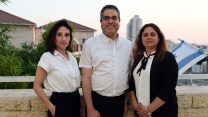 עו"ד אורית קורין, יו"ר ארגון הפרקליטים, יצחק (יצי) גורדון ועו"ד איילת וינר בנימיני, סגנית בכירה ליועמ"ש עיריית תל אביב יפו