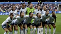 נבחרת ארגנטינה במונדיאל כדורגל נשים. 2019 (AP Photo/Alessandra Tarantino)