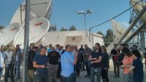 אסיפת עובדי MX1. (באדיבות הסתדרות עובדי הסלולר, האינטרנט וההיי-טק)