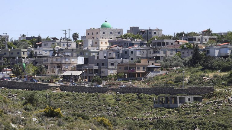 היישוב הבדואי ערב אל עראמשה בגליל המערבי (צילום ארכיון: נתי שוחט/פלאש90)