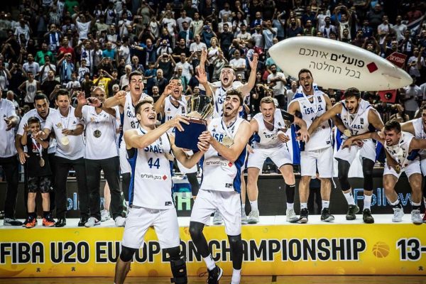 נבחרת העתודה זוכה בתואר אלופות אירופה בכדורסל. (קרדיט: איגוד הכדורסל בישראל)
