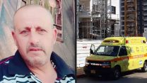 זירת תאונת העבודה בהוד השרון (צילום: תיעוד מבצעי מד"א) | מוחמד שחאדה אגריב (ללא קרדיט)