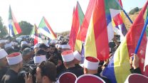 משטרת ישראל חוסמת דרכם של מנהיגי הדת הדרוזים בדרכם לסוריה 5 בספטמבר 2019 (קרדיט: מוחמד מועד)