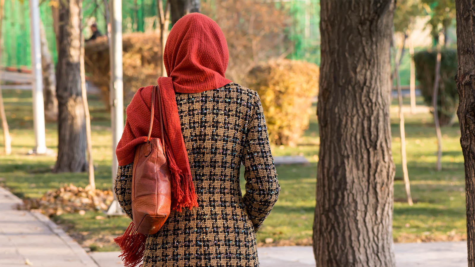 אישה עם חיג'אב. "רואים דעיכה של המחאות בעיקר בערים הגדולות שבמרכז איראן" (צילום: shutterstock)