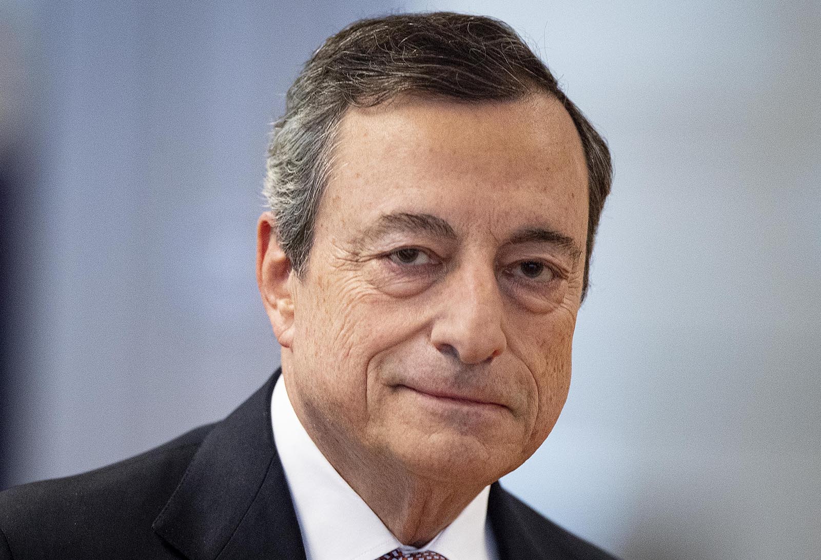 מריו דראגי, נגיד הבנק המרכזי של אירופה. (AP Photo/Michael Probst, file)