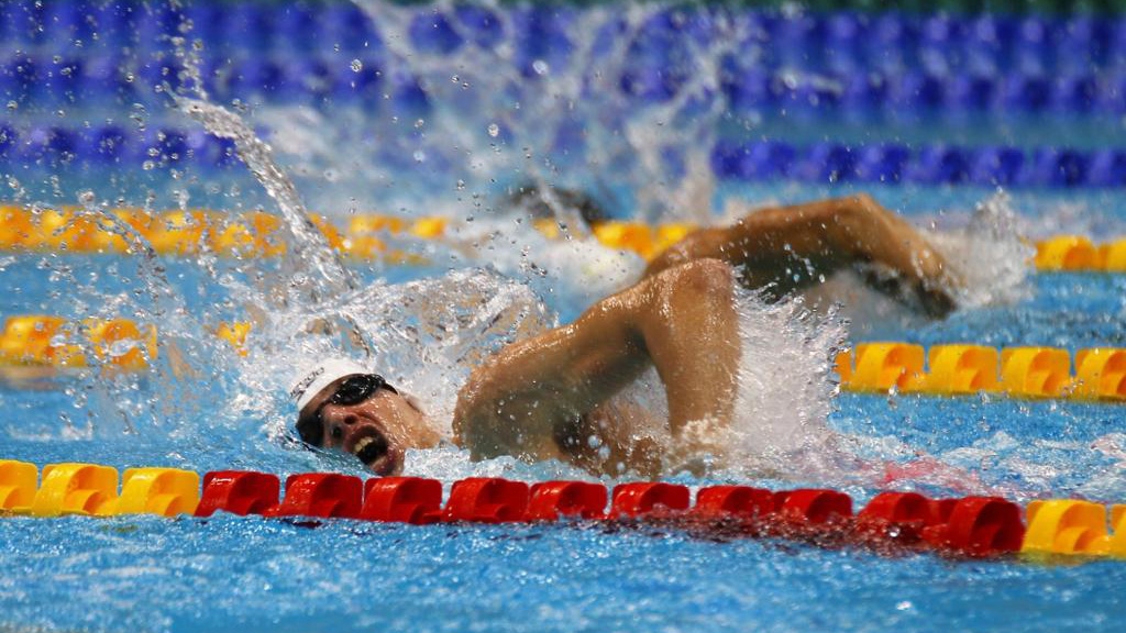עמי דדאון זוכה במדליית ארד באליפות העולם בשחייה פראלימפית (צילום: קרן איזיקסון, הוועד הפראלימפי)