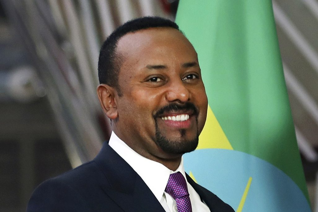 رئيس الوزراء الإثيوبي يحصل على جائزة نوبل للسلام 2019. ( . fileAP Photo / Francisco Seco )