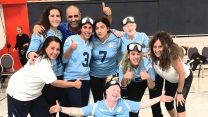 נבחרת ישראל נשים בכדורשער באליפות אירופה בגרמניה (צילום: שרי בן דוד)