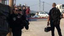 מבצע בעקבות תפיסת נשק בחברה הערבית (קרדיט: דוברות המשטרה)