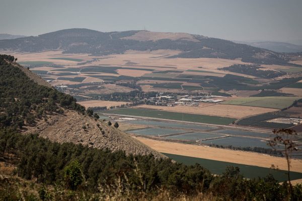 תצפית על עמק יזרעאל מהר הגלבוע (צילום: הדס פרוש/פלאש90)