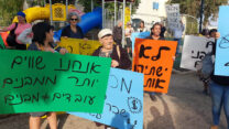 שיבושים בפתיחת הלימודים במכללת צפת: העובדים מוחים על המבוי הסתום במו"מ להסכם קיבוצי (צילום: דוברות ההסתדרות)