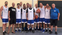 קבוצת כדורסל סלקום (צילום: ברק ירושלמי)