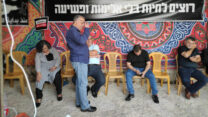 אוהל המחאה בירושלים, 3 בנובמבר 2019 (צילום: דוד טברסקי)