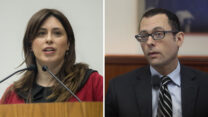 חברי הכנסת צבי האוזר וציפי חוטבילי (צילום: יונתן זינדל/פלאש 90)