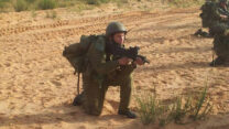 אליסף יעקב, בזמן שירותו הצבאי (תמונה באדיבות המצולם).