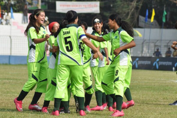 נבחרת הנשים של פקיסטן בכדורגל  (מתוך טוויטר)