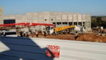 זירת תאונת העבודה בקריית גת, דצמבר 2019 (קרדיט: הפורום למניעת תאונות עבודה)
