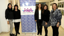 כנס גמלאיות של נעמ"ת באופקים, דצמבר 2019. מימין לשמאל
שולה דהן יועצת ראש עיריית אופקים לקידום האישה, עו"ד איילת גלילי סגנית יור נעמת ארצית, אריאלה אלון יו"ר נעמת נגב מאוחד, אדית טיטונוביץ מנהלת הלשכות המשפטיות בנעמת, הילה אפללו רכזת קהילת במרחב נגב מאוחד (צילום: יח"צ)