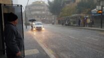 רחוב הרצל בחיפה, 8 בינואר 2019. (צילום:  אסף דוד אליאס הופמן)