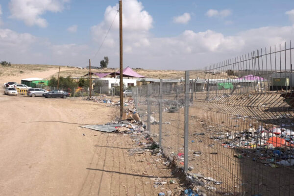 בית ספר במועצה אזורית נווה מדבר בפזורה הבדואית (צילום: דוד טברסקי)