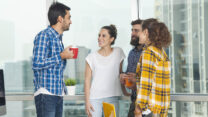 הפסקת קפה במשרד. אילוסטרציה (צילום: Shutterstock)