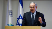נתניהו במסיבת עיתונאים לעדכון הנחיות ביחס לווירוס הקורונה, 4 במרץ 2020 (צילום: אוליביה פיטוסי/פלאש90)